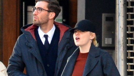 Эмма Стоун с Дэйвом МакКери