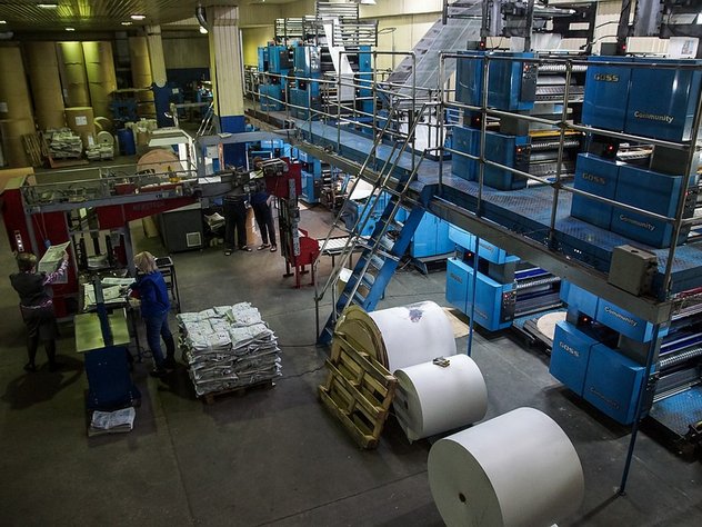 В России подорожают газеты из-за цен на бумагу