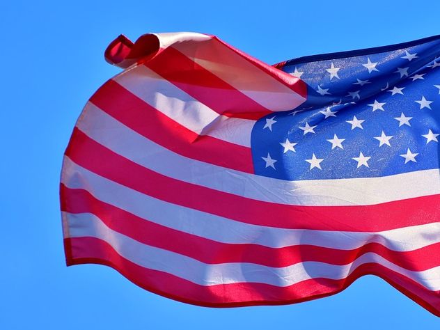 Флаг США США, санкции