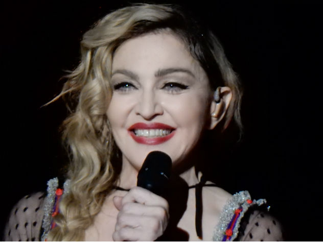Певица Мадонна в 2019 году