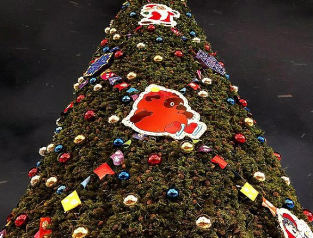 Новогодняя елка на Красной площади