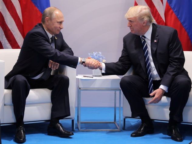 Фото Трампа и Путина