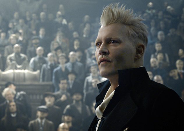 Джонни Депп в роли Грин-де-Вальда