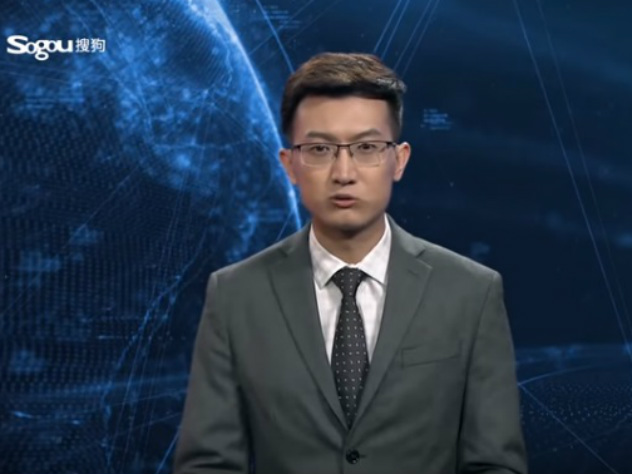 В Китае показали первого телеведущего с искуственным интеллектом