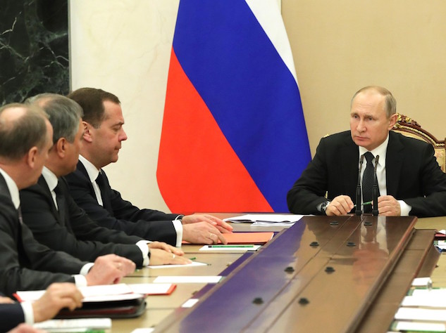 Путин совещание правительство