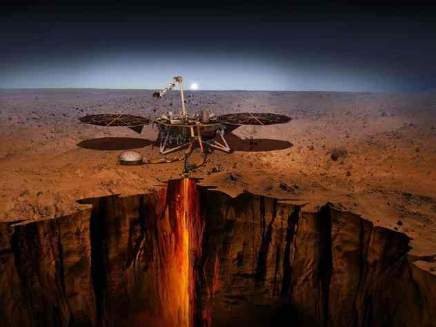 Фото зонда InSight