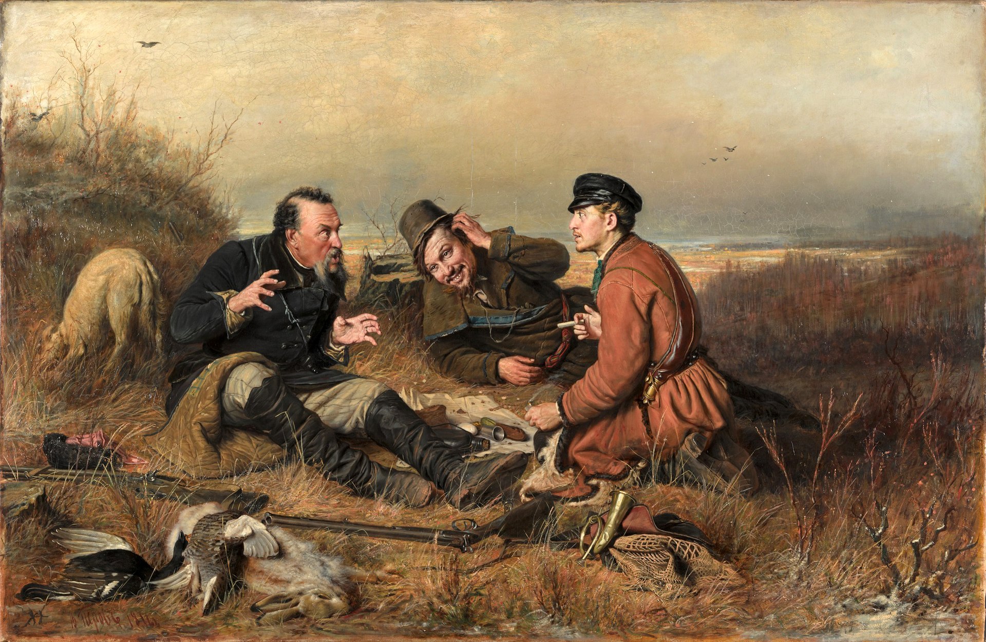 «Охотники на привале» (1871)