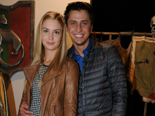 Агата Муцениеце и Павел Прилучный