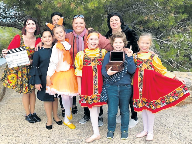 Бондарчук с испанскими учениками