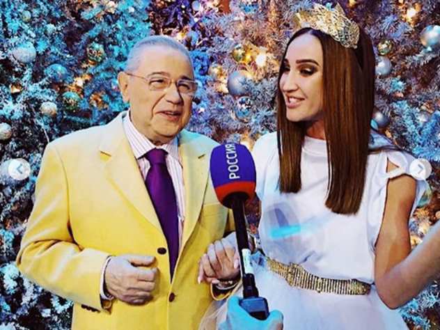 Евгений Петросян и Ольга Бузова