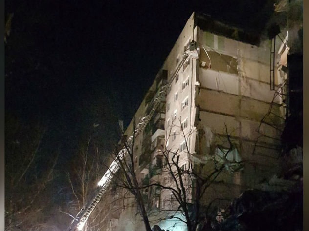 взрыв газа в жилом доме в Магнитогорске взрыв газа в жилом доме в Магнитогорске