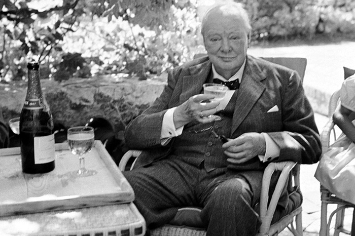 Черчилль и шампанское были неотделимы
