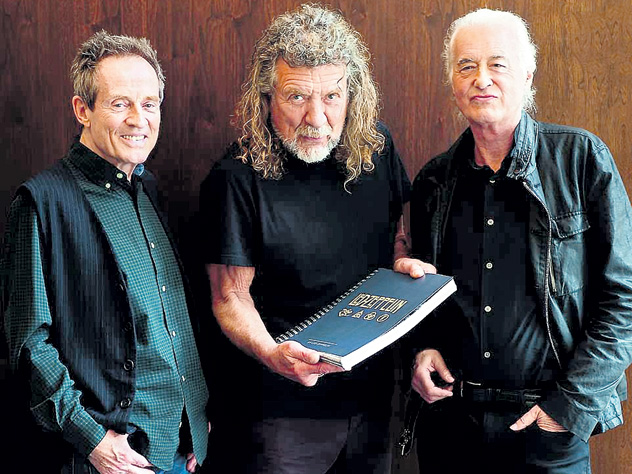 Джон Пол Джонс, Роберт Плант и Джимми Пейдж презентовали историю величайшей хард-рок-группы в истории музыки