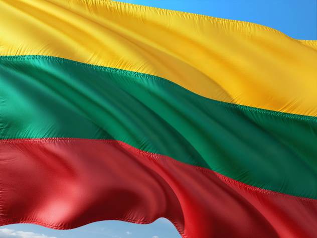 Фото флага Литвы