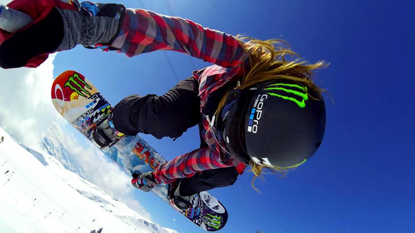 Сноуборд в сердце Москвы