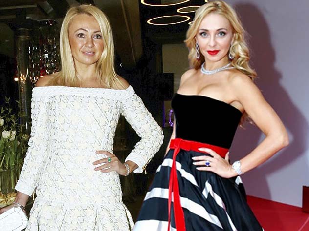 Яна Рудковская и Татьяна Навка