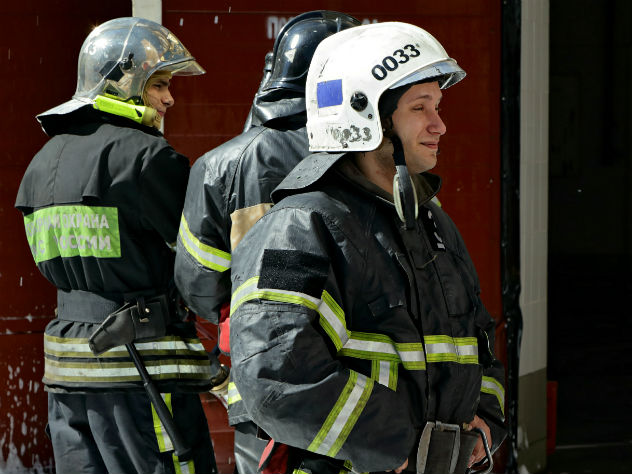 пожар в Иркутске