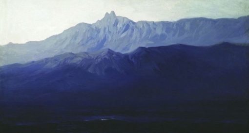 Похищенное полотно: «Ай-Петри. Крым», 1898-1908