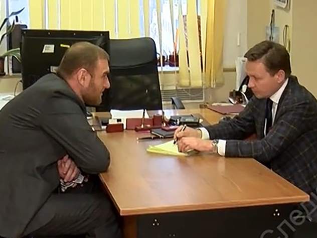 Рауф Арашуков на допросе
