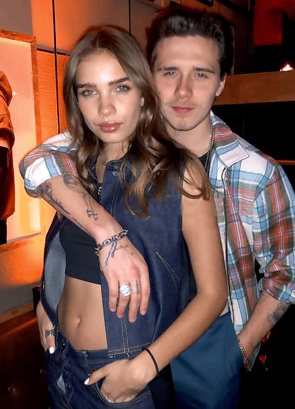 Хана Кросс и Бруклин Бекхэм