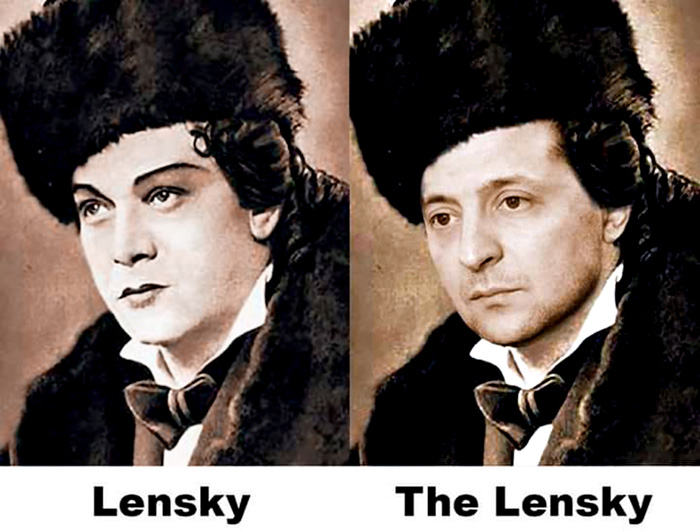 Комика-еврея Владимира Зеленского выдвинул на президентский пост олигарх-еврей Игорь Коломойский, чтобы он отобрал голоса у Порошенко