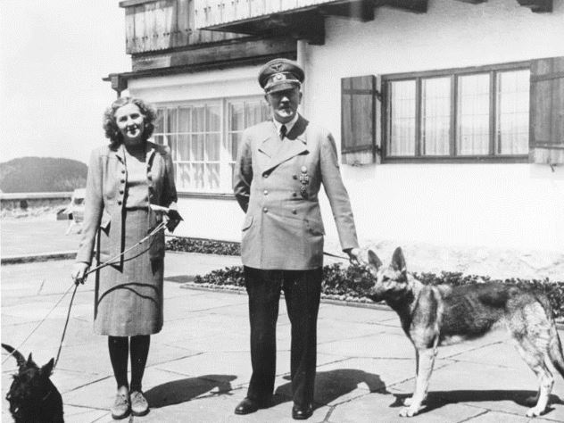 Адольф Гитлер и Ева Браун