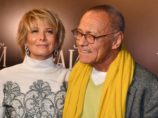 Андрей Кончаловский и Юлия Высоцкая