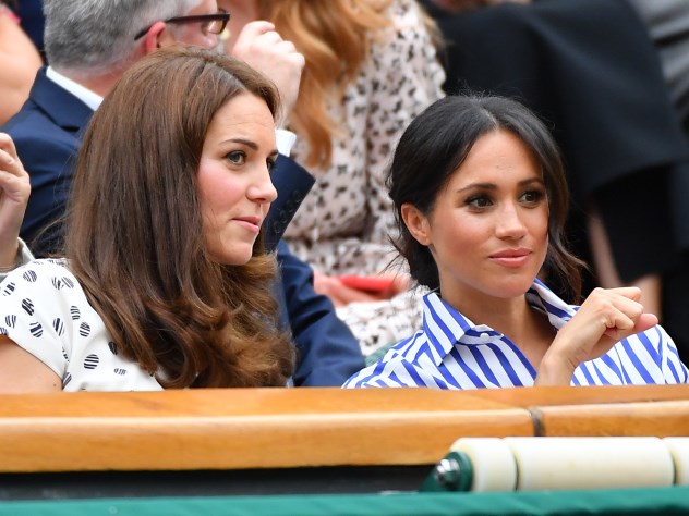 Кейт Миддлтон и Меган Маркл