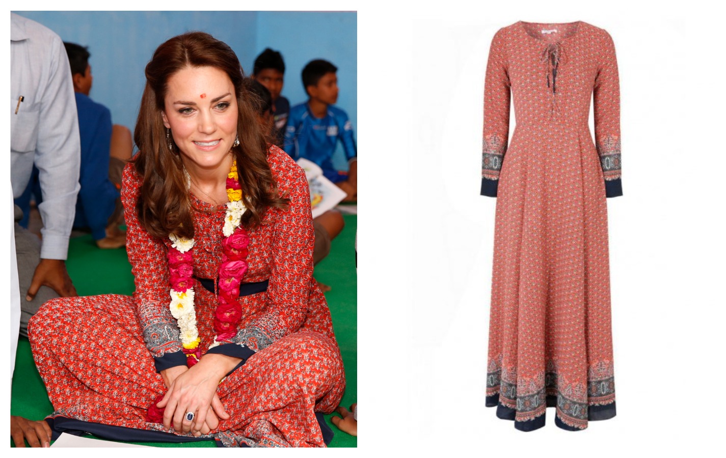 Кейт Миддлтон, дешевое платье