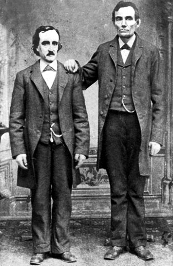 С адвокатом Авраамом Линкольном - задолго до избрания того в президенты (Вашингтон, 4 февраля 1849 года)