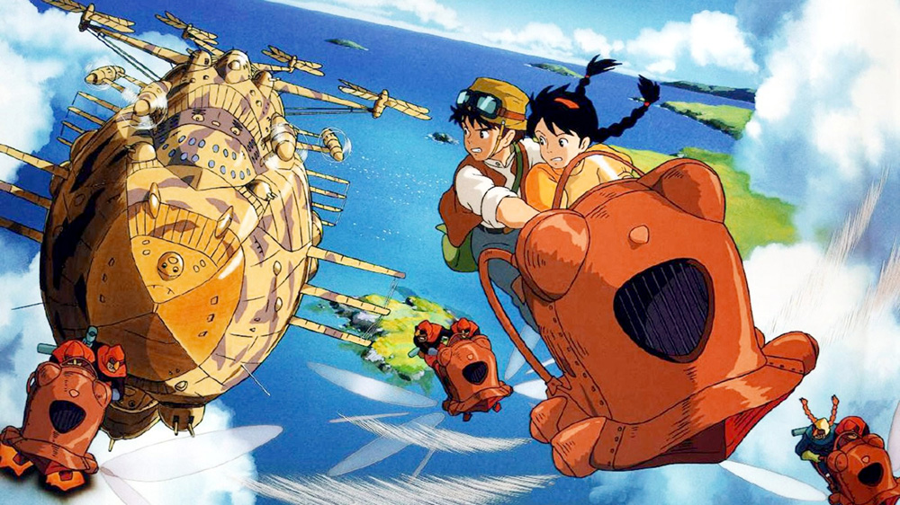 «Летающий замок Лапута» - классика жанра аниме
