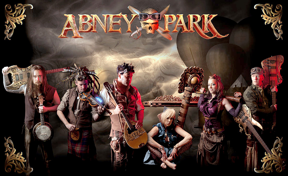 Рок-группа Abney Park использует для создания имиджа характерные атрибутику и костюмы