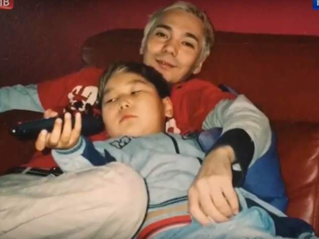 Олег Яковлев с сыном