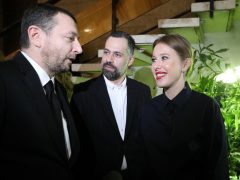 АЛЕКСЕЙ АГРАНОВИЧ МИХАИЛ ИДОВ И КСЕНИЯ СОБЧАК