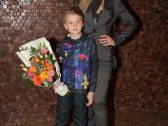 АННА ГОРОДЖАЯ С СЫНОМ