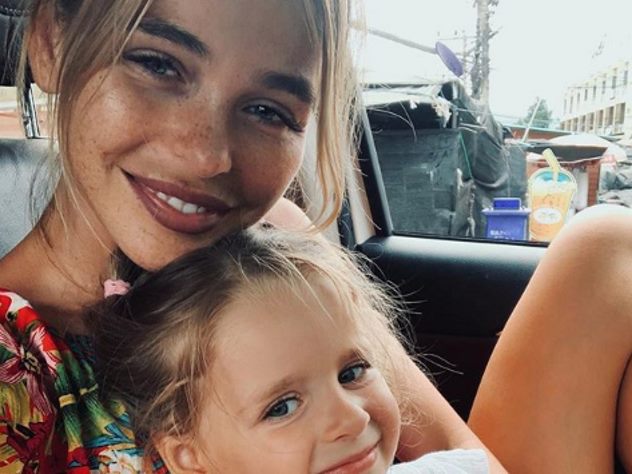 Анна Хилькевич с дочерью
