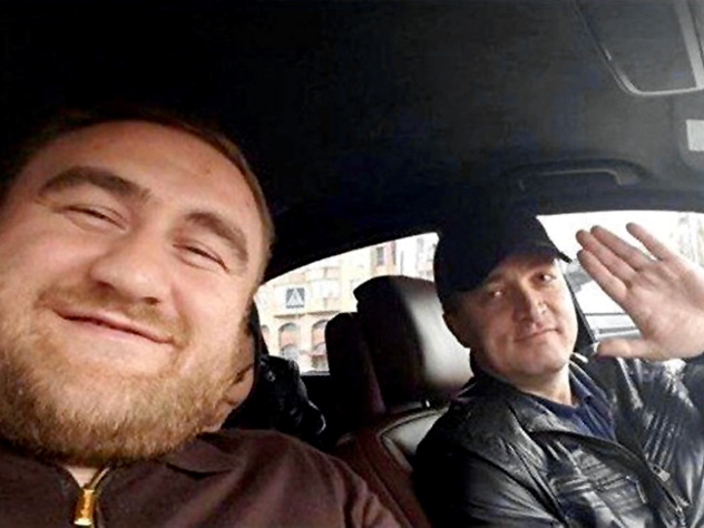 Рауф Арашуков и полковник Тимур Бетуганов