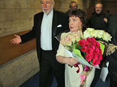 Борис Львович и Валерия Гущина