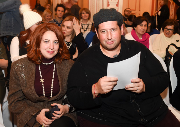 Ян Яновский с супругой