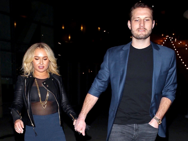 У Хайден и Брайана разница в росте почти такая же, как и с ее бывшим женихом - Владимиром Кличко