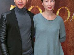 Павел Деревянко с женой