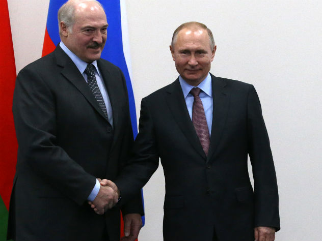 Переговоры Путина и Лукашенко
