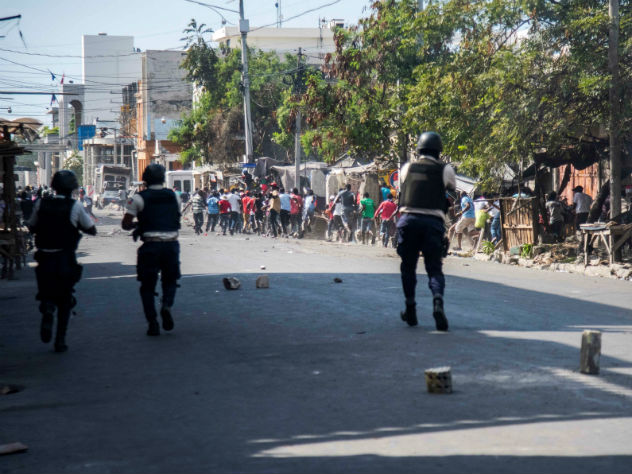 протесты на Гаити