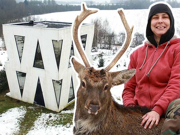 Дом Чичериной, где живет Чичерина