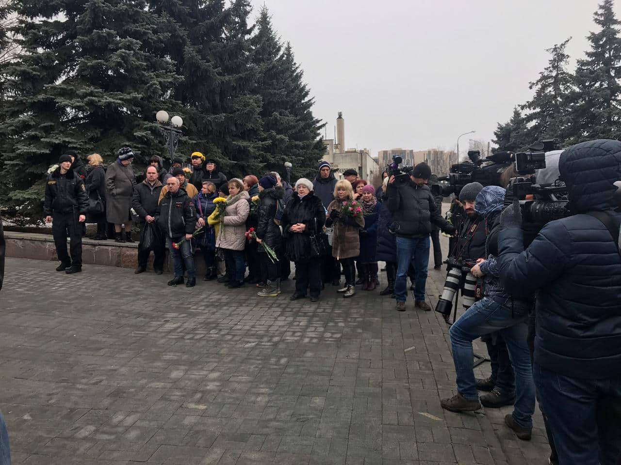 Похороны Юлии Началовой