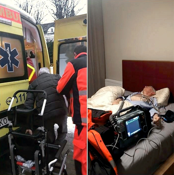 Эти фотографии больного мужа Божена поместила в соцсети, чтобы его бывшая семья увидела, что с ним происходит после каждого судебного заседания о разделе имущества