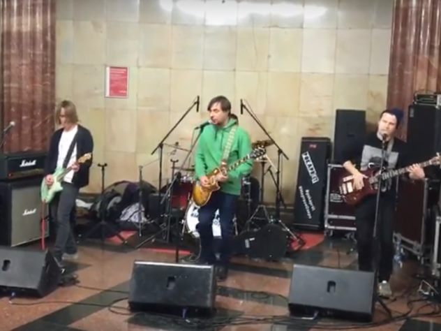 Выступление группы Цыганова