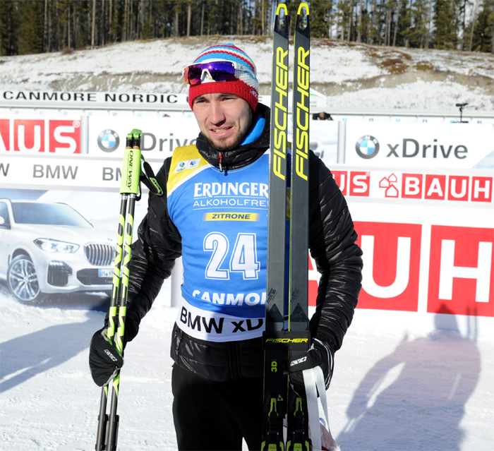 В эстафете Александр Логинов легко убежал от француза