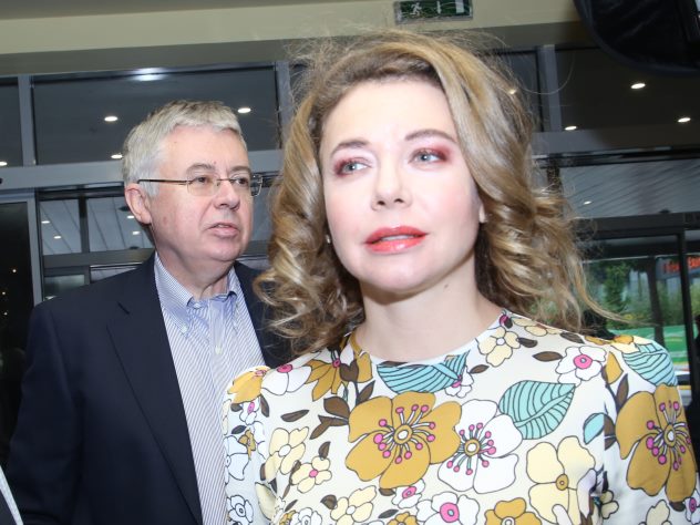 Божена Рынска и Игорь Малашенко