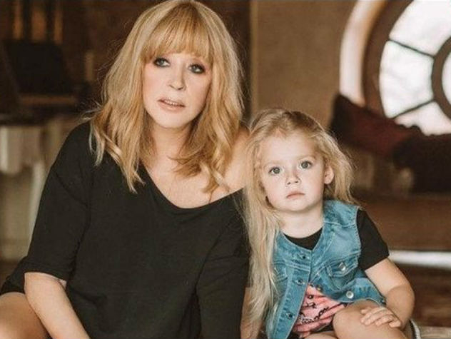 Алла Пугачева с дочерью